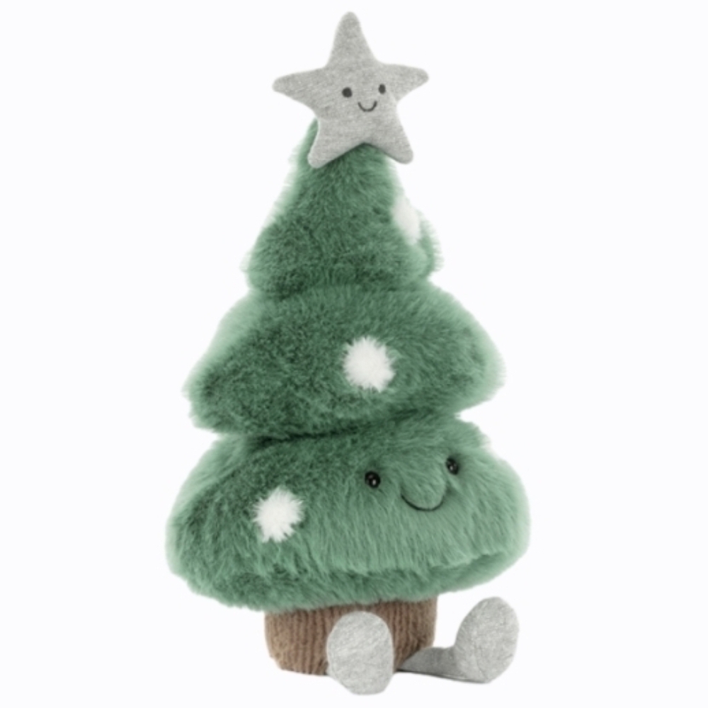 Jellycat Amuseables Christmas Tree Soft & Plush 12.2x6.3x5.1" BNWT Authentic